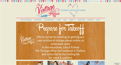 Desktop Screenshot of myvintageaffair.com